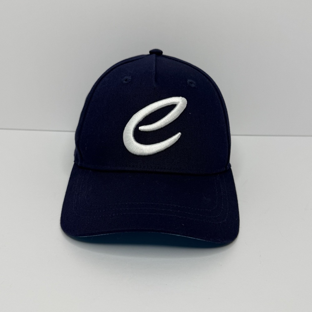 Formula E Core E Logo Strapback Hat Cap Sabic OSFM Navy Blue